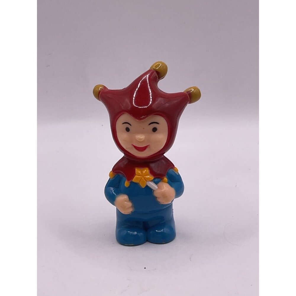 Vintage Jester Clown Cake Topper Action Figure